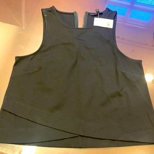 NWT Banana Republic black tank top in size medium